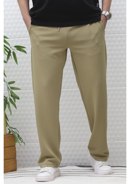 Erkek Full Likralı Rahat Kesim Baggy Pantolon Bel Lastikli fırsatları