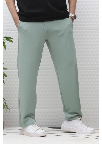 Erkek Full Likralı Rahat Kesim Baggy Pantolon Bel Lastikli modelleri