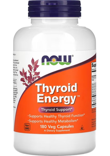 Thyroid Energy 180 Veg Capsules