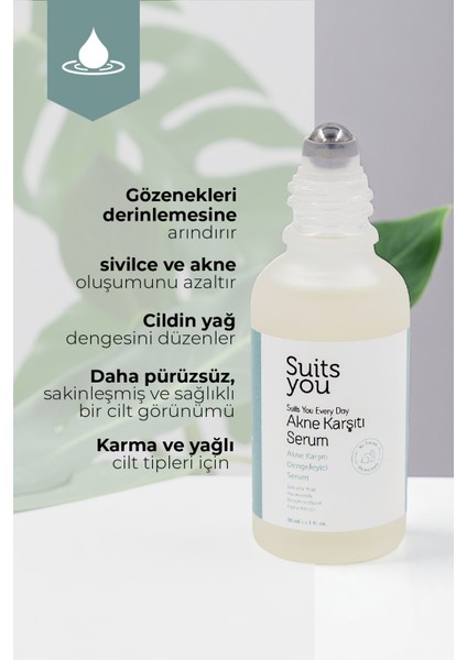 SUITS YOU Akne Karşıtı Serum fiyatları