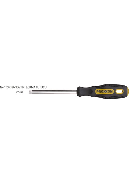 22280 1/4’’ Tornavida Tipi Lokma Tutucu