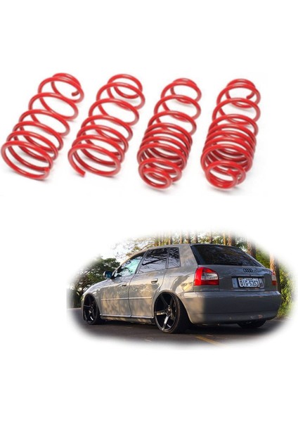 Audi A3 Spor Yay Helezon 45MM/45MM 1996-2003 Coil-Ex