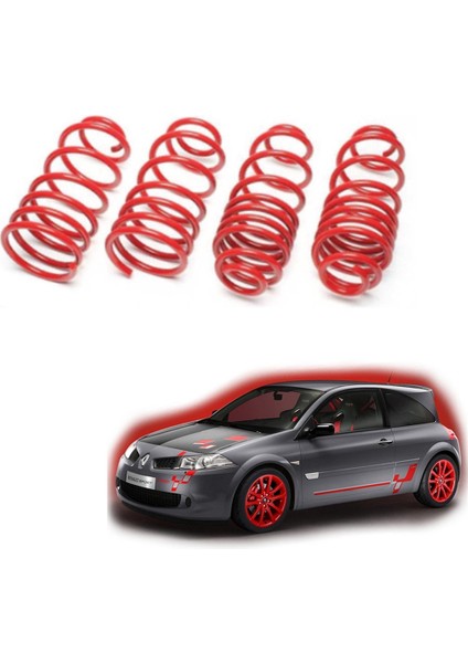 Renault Megane 2 Spor Yay Helezon 45MM/45MM 2002-2009 Coil-Ex
