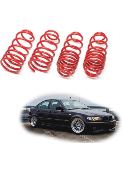 Bmw 3 Serisi E46 Spor Yay Helezon 45MM/45MM 1998-2005 Coil-Ex