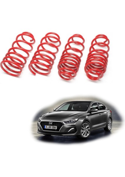 Hyundai I30 Spor Yay Helezon 35MM/35MM 2012-2020 Coil-Ex