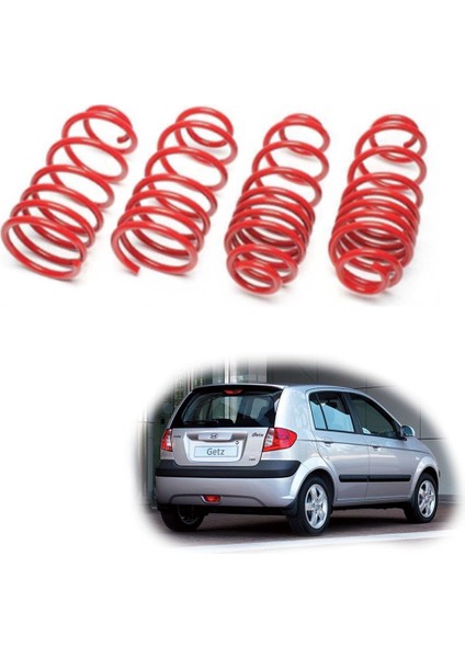 Hyundai Getz Spor Yay Helezon 45MM/45MM Coil-Ex