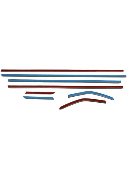 Ford Focus 3 Hb Krom Cam Çerçevesi 2011-2013 modelleri
