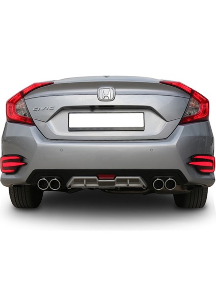 Honda Civic Fc5 Turbo Difüzör