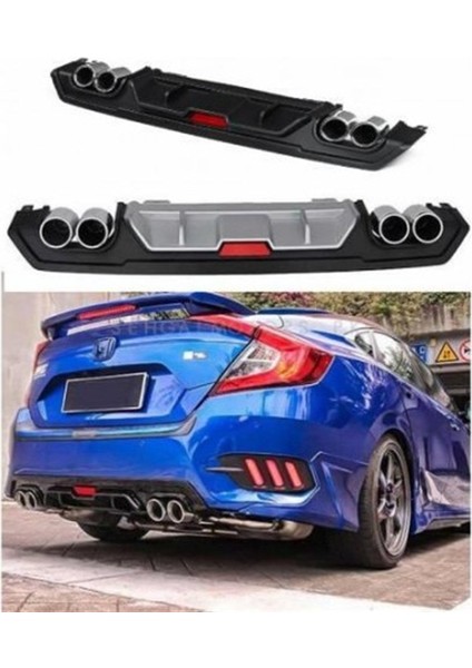 Honda Civic Fc5 Turbo Difüzör modelleri