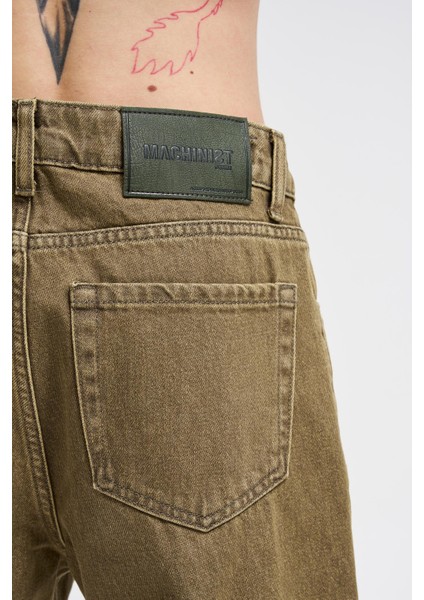 Erkek Relaxed Baggy Jean Khaki Pantolon indirimleri