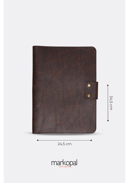 Macbook Air Pro 13-14 Inç Organizer Evrak & Laptop & Tablet Çantası Koyu Kahverengi fiyatları