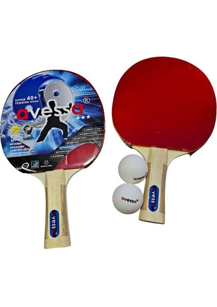 RAKSET-501 Ittf Onaylı Raket Set Çantalı