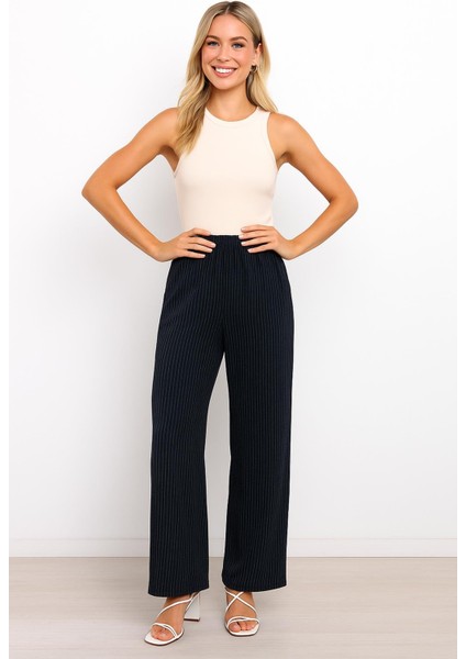 Çizgili Pantolon Lacivert fırsatları