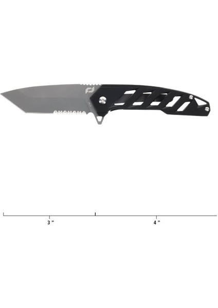 Ventricle Tanto Folder Aus-10 Finger-Flip-Driven Ultraglide Çakı 1159322