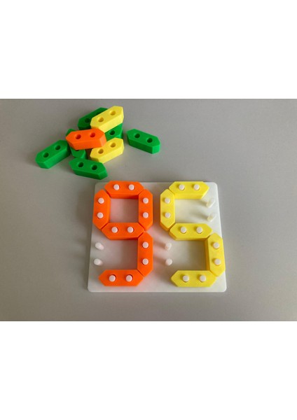 Innovaprınt-Montessori Sayı Blok Oyunu modelleri