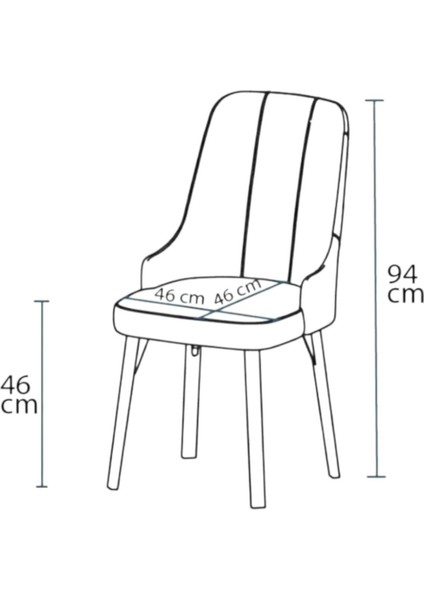 Monera Beyaz 80 x 132 Açılabilen Mdf Masa Metal Ayaklı Mutfak Masası Takımı 4 Cappucino Sandalye