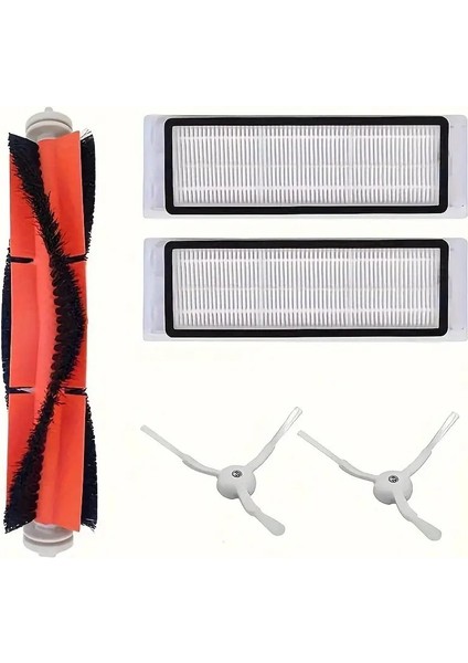 Süpürge Aksesuarları Xaomi Robrock S5 S6 Serisi Xiaoma E25 E35 Için 5 Parça