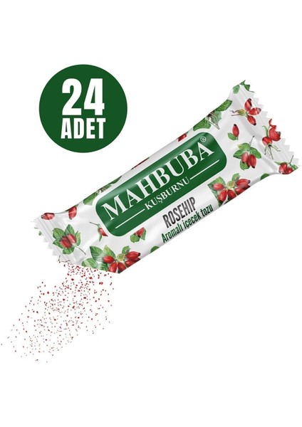 Tek İçimlik Kuşburnu Aromalı Oralet Çayı 24X1,5 gr