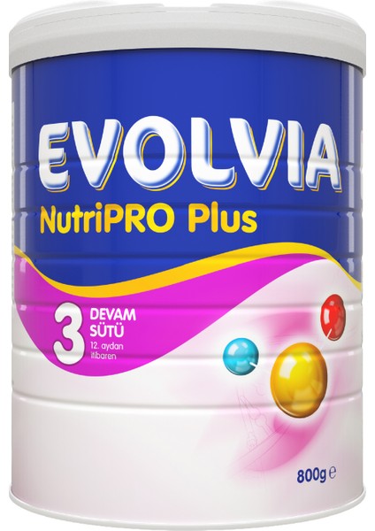NutriPRO Plus 3 Devam Sütü 800 gr x 3 Adet