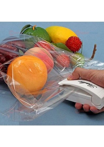 Vakumlama Makineleri Poşet Kapatıcı Handy Sealer 2 Adet Renk Beyaz