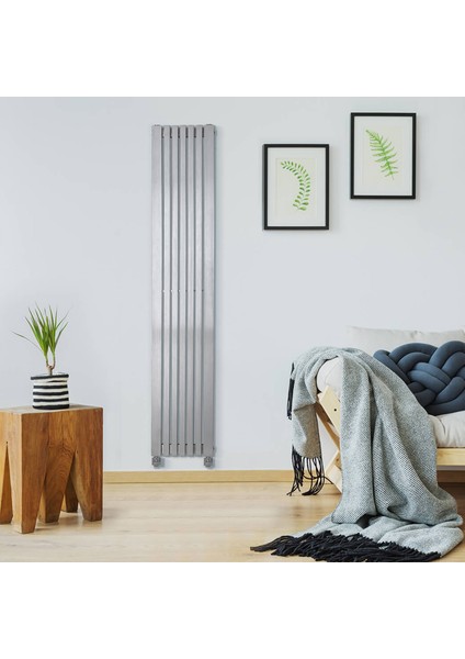 2000X310MM Ramsey Fırça Mat Inox Paslanmaz Çelik Havlupan