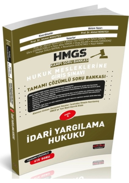 Hmgs Kampı Idari Yargılama Hukuku Soru Bankası Nisan 2025