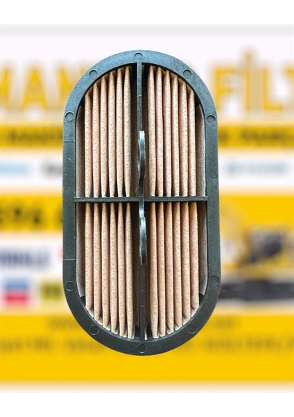 JCB Bekoloader Kepçe Hava Filtresi Iç + Dış Takım