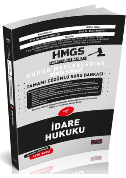 Hmgs Kampı Idare Hukuku Soru Bankası Nisan 2025