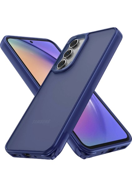 Samsung Galaxy A04S Kılıf Elegant Kapak - Lacivert Inslm