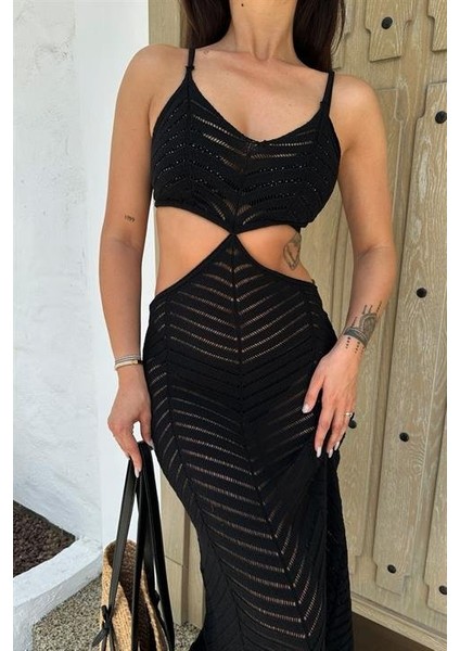 Kerry Sırt Dekolteli Cut Out Elbise 2776