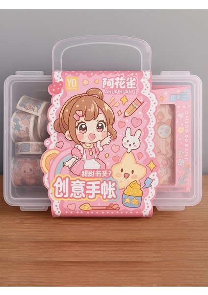 Munıs-Kawaii World Sürpriz Sticker & Washi Bant Kutusu