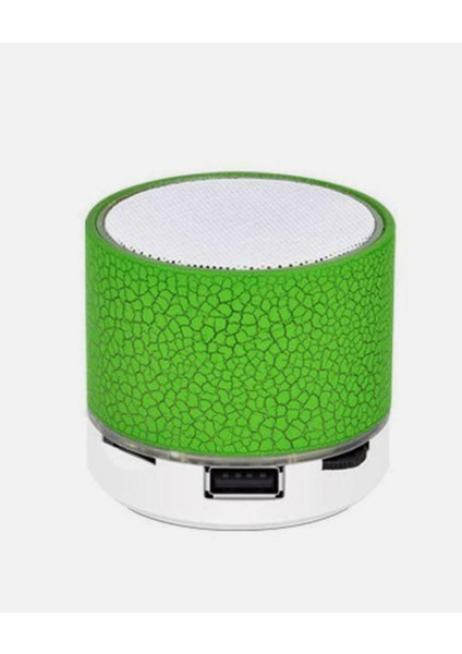 Mini Kablosuz Hoparlör Radyolu Şarjlı 4W Mini Bluetooth Speaker Ambiyans Işık Özellikli Ses Bombası