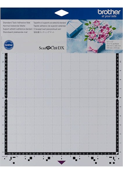 Scanncut Sdx Kısa Projeler Için Standart Yapışkanlı Kesme Matı 305X305MM