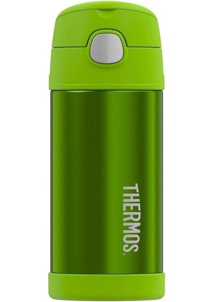 Funtainer Pipetli Çocuk Termos 355ML (12 Oz) - Lime