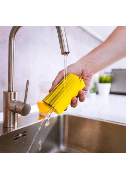 Damp Duster Sarı Toz Alma Süngeri