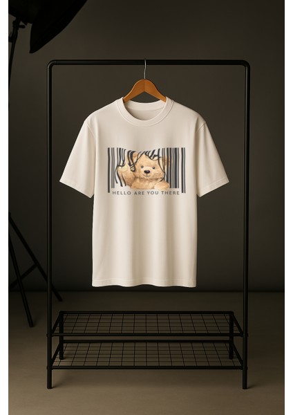 Boxy Oversize Unisex %100 Pamuk Premium Baskılı T-Shirt