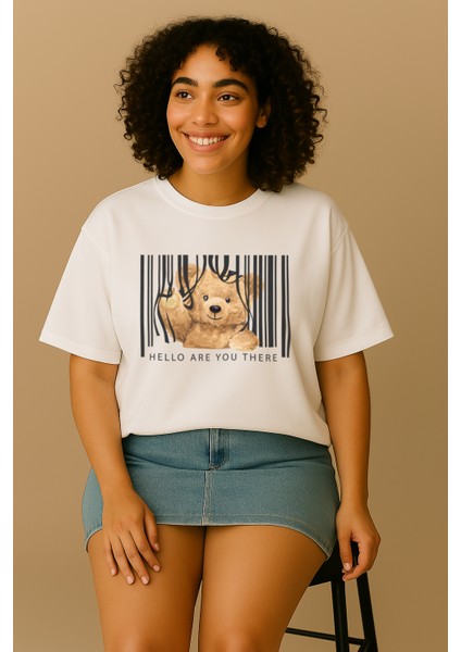 Boxy Oversize Unisex %100 Pamuk Premium Baskılı T-Shirt modelleri