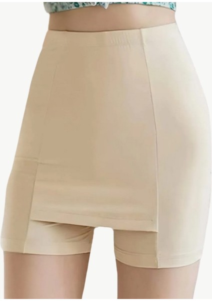 4432 Çift Katmanlı Etek Altı Şort