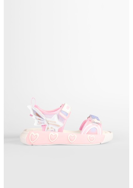 Label Hafif Kız Çocuk Pudra Sandalet modelleri