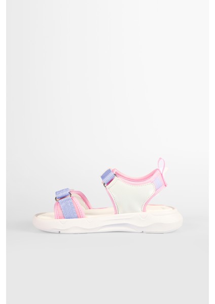 Label Hafif Kız Çocuk Pudra Sandalet fırsatları