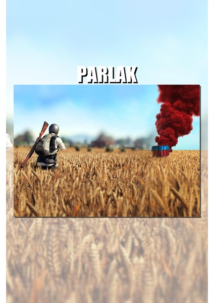 Pubg Sanatsal Oyun Posteri-Duvar Kağıdı Yüksek Kaliteli Baskı