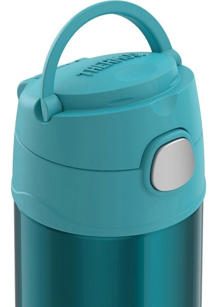 Funtainer Pipetli Çocuk Termos 355ML (12 Oz) - Teal fırsatları