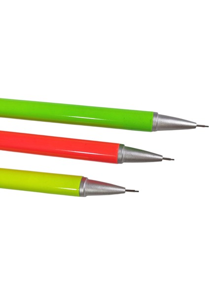 Metal Versatil Kalem Neon Renkli Uçlu Kalem 0.7 - Yeşil