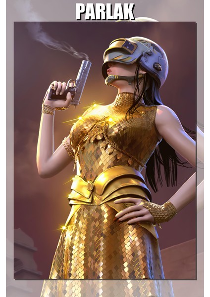 Pubg Sanatsal Oyun Posteri-Duvar Kağıdı Yüksek Kaliteli Baskı