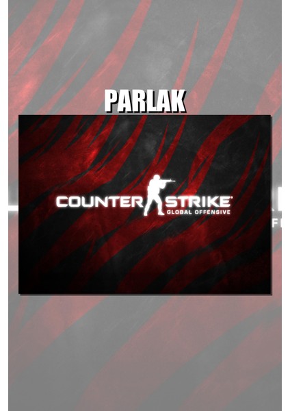 Cs Oyun Posteri - Duvar Kağıdı Yüksak Kaliteli Baskı