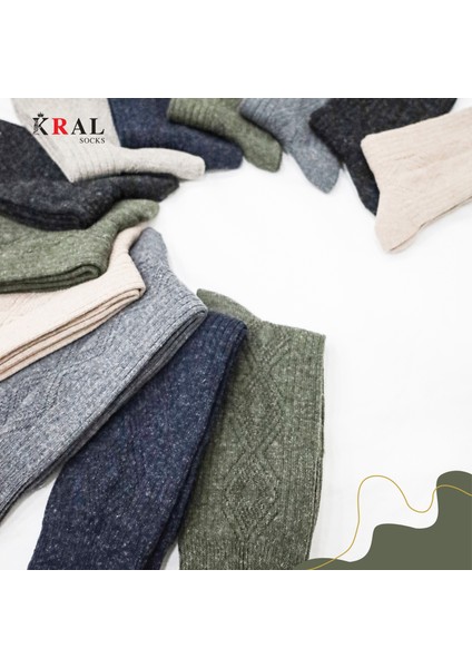 Kral Lambswoll 12'li Erkek Çorap fırsatları