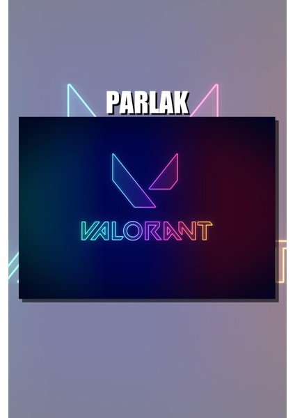 Valorant Oyun Posteri - Duvar Kağıdı Yüksek Kaliteli Baskı
