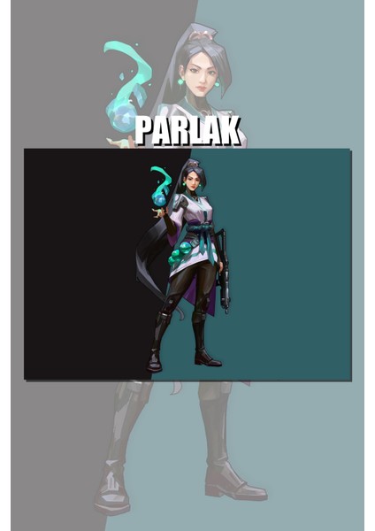 Valorant Oyun Posteri - Duvar Kağıdı Yüksek Kaliteli Baskı