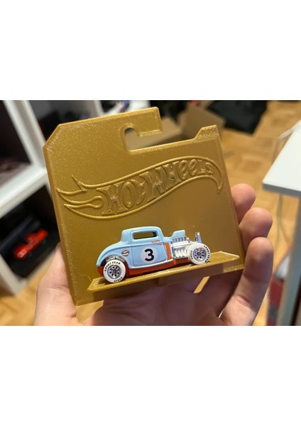 Hotwheels 1/64 Araç Uyumlu Buna Göre Tasarlanmış Stand