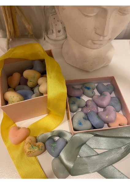 Heart Box Buhurdanlık Soya Mum Karışık Kutu indirimleri